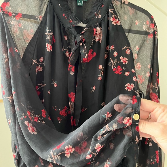 NWOT~ Ralph Lauren, full length dress, size 12 - Picture 4 of 6